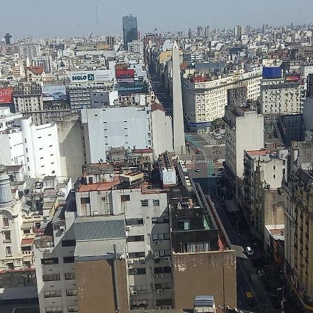 בואנוס איירס Que Mejor Vista Del Obelisco Piso A La Calle Corrientes מראה חיצוני תמונה