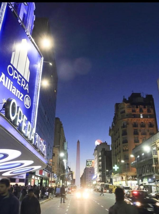 בואנוס איירס Que Mejor Vista Del Obelisco Piso A La Calle Corrientes מראה חיצוני תמונה