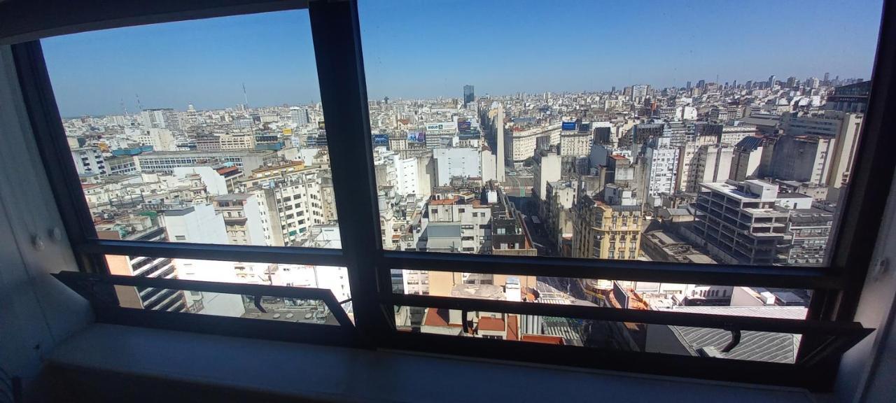 בואנוס איירס Que Mejor Vista Del Obelisco Piso A La Calle Corrientes מראה חיצוני תמונה