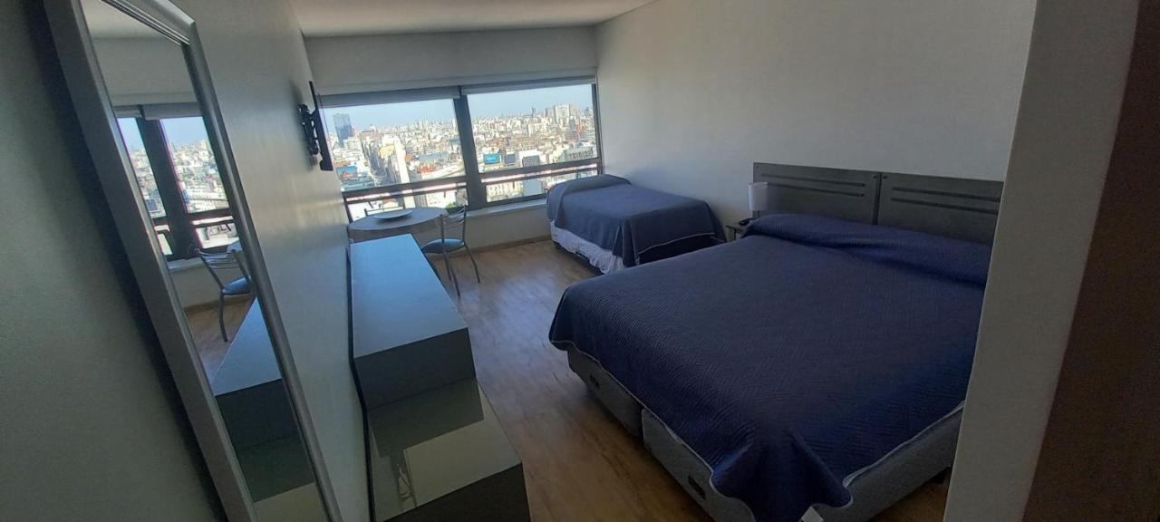 בואנוס איירס Que Mejor Vista Del Obelisco Piso A La Calle Corrientes מראה חיצוני תמונה